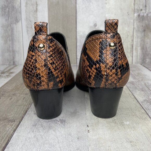 MArc Fisher Dalaran Snakeskin Embossed Booties - Picture 8 of 16